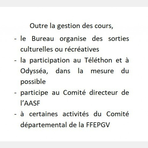 Membres Du Bureau